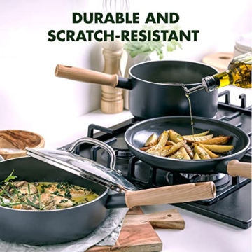 GreenPan Hudson Nonstick Cookware Set for Healthy Cooking