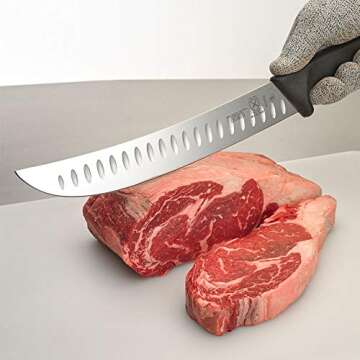 Mercer Culinary BPX, 12-Inch, Granton Edge Cimiter