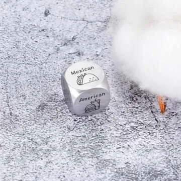 Valentines Day Gifts for Him Her Date Night Dice Couple Gifts Food Dice Decider Valentines Gifts for Women Men Girlfriend Boyfriend Friend Wife Husband Anniversary Wedding Birthday