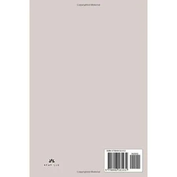 Aesthetic Minimalist Notebook/Journal | Trendy Notebook | Beige/Tan Notebook | Wellness Essentials |...