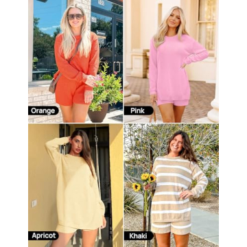 ZESICA Cozy Women’s Loungewear Set for Fall 2024