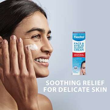Flexitol Face & Eyelid Eczema Cream - Soothing Relief 40g