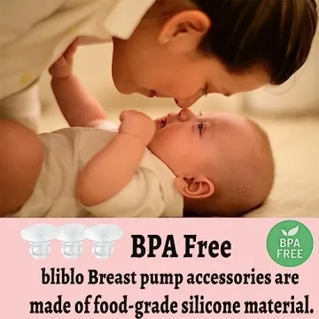 bliblo 4pcs Silicone Flange Inserts for Effective Pumping