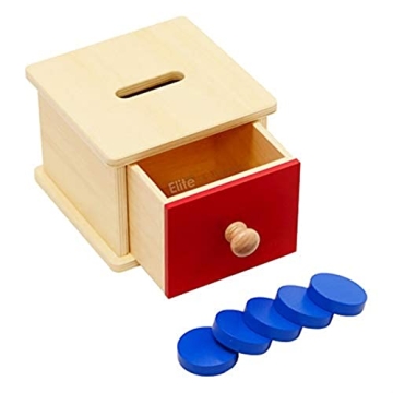 Elite Montessori Coin Box for Toddler Development