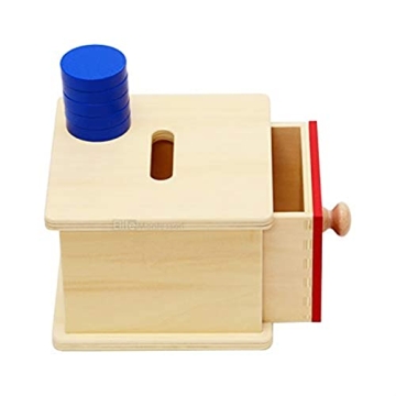 Elite Montessori Coin Box for Toddler Development