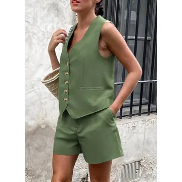 PRETTYGARDEN Women's Summer 2 Piece Outfits for Comfort