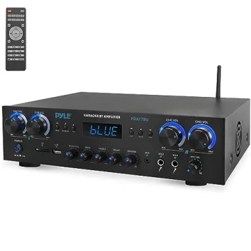 Pyle 800W Bluetooth Home Audio Theater Amplifier Receiver