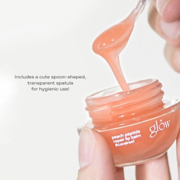 Luxury Peach Peptide Repair Lip Balm for Hydrated Lips