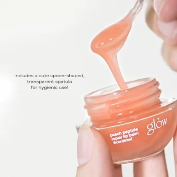 Luxury Peach Peptide Repair Lip Balm for Hydrated Lips