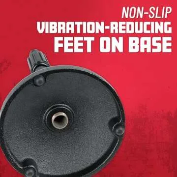 Gator Frameworks Desktop Microphone Stand with Round Weighted Base & Adjustable Height (GFW-MIC-0501)