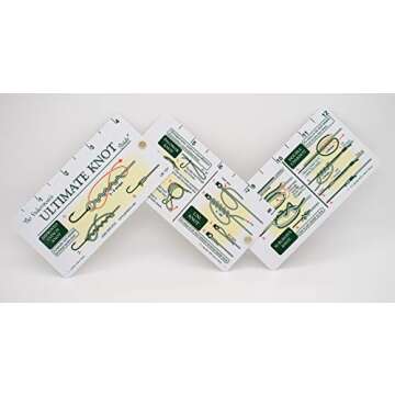 Fisherman's Ultimate Knot Guide | Best Fishing Knots on a Waterproof Fold Out Ruler