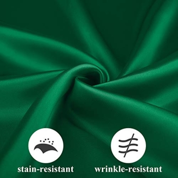 Aneco Satin Napkin Set - 12 Elegant 20 x 20 Inches Napkins