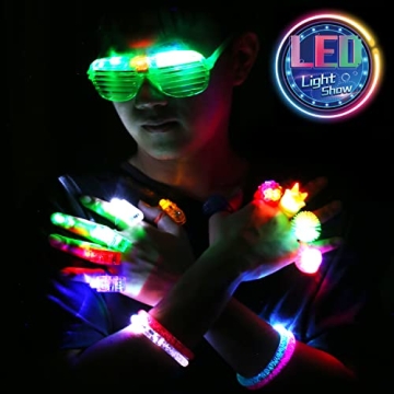 78PCs LED Light Up Party Favors - Fun for All Ages!