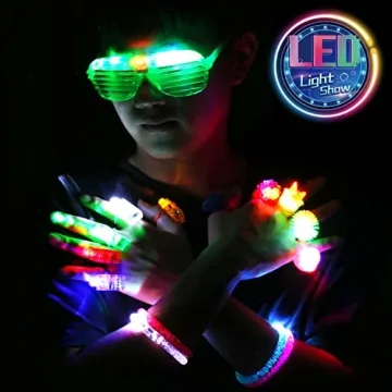 78PCs LED Light Up Party Favors - Fun for All Ages!