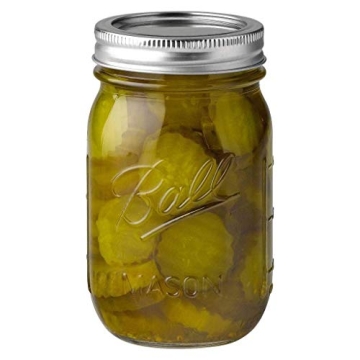 Ball Mason Jars 16-Ounce Regular Mouth - 12-Pack