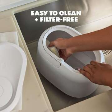 Frida Baby 3-in-1 XL Top Fill Humidifier for Nursery, 6L Tank Cool Mist Humidifier for Large Rooms + Diffuser, Nightlight, Auto Shut-Off, Quiet, Carry Handle, Night Light, Essential Oil Diffuser