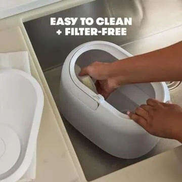 Frida Baby 3-in-1 XL Top Fill Humidifier for Nursery, 6L Tank Cool Mist Humidifier for Large Rooms + Diffuser, Nightlight, Auto Shut-Off, Quiet, Carry Handle, Night Light, Essential Oil Diffuser