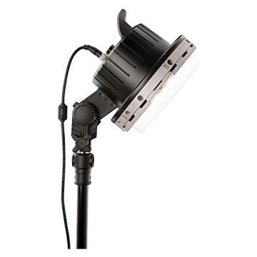 Westcott Solix Apollo Orb 1-Light LED Kit, Includes Solix Light Head, Travel Case, 43" Apollo Orb Octabox, 8' Light Stand, Compact Soft Sided 2-Light Carry Case