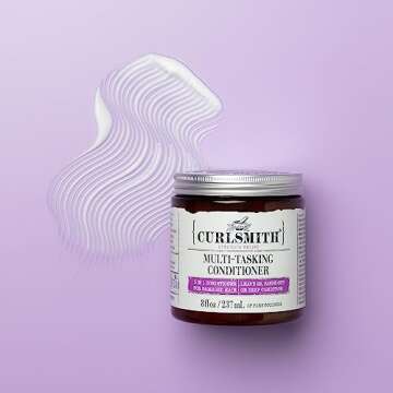 Curlsmith – Multi-Tasking Conditioner, 3 in 1 Conditioner with Proteins, for Damaged Hair (2 fl oz)