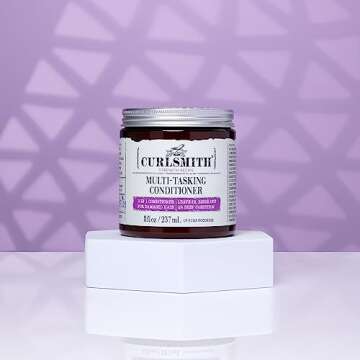 Curlsmith – Multi-Tasking Conditioner, 3 in 1 Conditioner with Proteins, for Damaged Hair (2 fl oz)