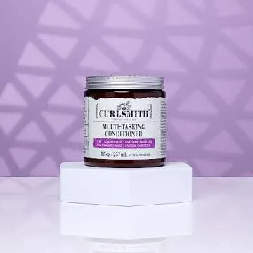 Curlsmith – Multi-Tasking Conditioner, 3 in 1 Conditioner with Proteins, for Damaged Hair (2 fl oz)