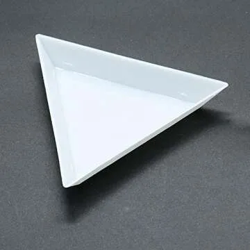 Crafty Organization: 20 Bead Sorting Trays White Plastic