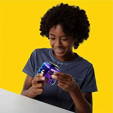 4 Pack Fidget Cube Fidget Toys, Stress and Anxiety Relief Toys, Fidget Toy Cube Relaxing Hand-Held for Adults, Killing Time Cool Fidget Block for ADD/ADHD/OCD