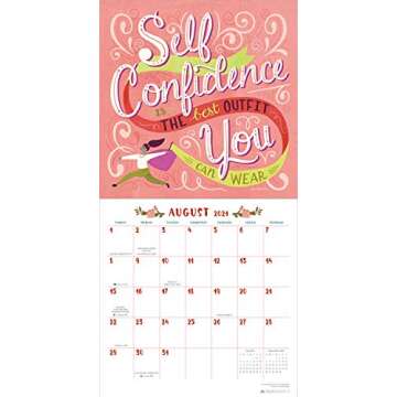 Empowering Girl Power 2021 Wall Calendar as the Perfect Gift