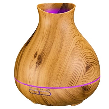 BZseed Aroma Diffuser 550ml with Timer and Auto Shut-off