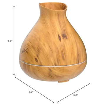 BZseed Aroma Diffuser 550ml with Timer and Auto Shut-off