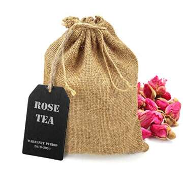 Boao 20 Pieces Mini Chalkboard Tags Bulk 2"x3.1" Wood Chalkboard Signs Wooden Hanging Labels with String Price Message Tags for Holiday Christmas Weddings Gift, Black