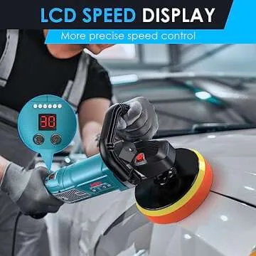 ENEACRO 1800W Rotary Polisher - Versatile & Powerful