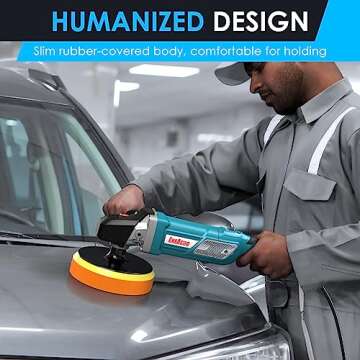 ENEACRO 1800W Rotary Polisher - Versatile & Powerful