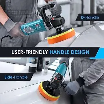 ENEACRO 1800W Rotary Polisher - Versatile & Powerful