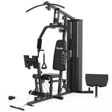 Home Gym SCM-1148L 148LB Multifunctional Full Body Home Gym Equipment for Home Workout Equipment Exe...