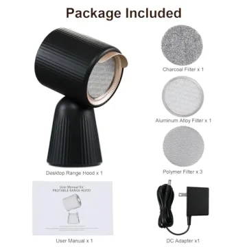 Zomagas Portable Range Hood, Mini Extractor for Kitchen