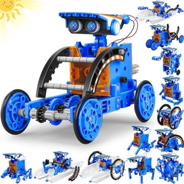 STEM 13-in-1 Education Solar Power Robots Toys - Educational Toy Science Kits for Kids, Robotics Set...