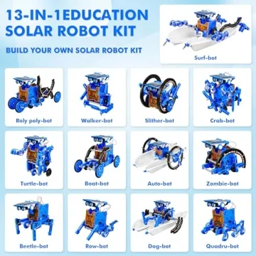 STEM 13-in-1 Solar Power Robots Kit for Kids