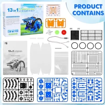 STEM 13-in-1 Solar Power Robots Kit for Kids