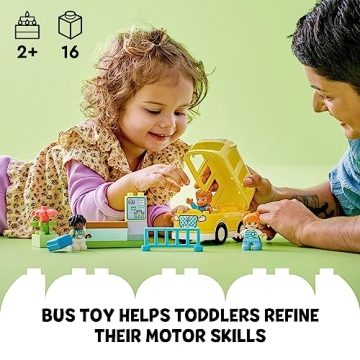 LEGO DUPLO Town Bus Ride Fun Educational Toy for Kids