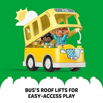 LEGO DUPLO Town Bus Ride Fun Educational Toy for Kids