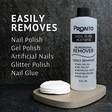 Pronto Pure Acetone Nail Polish Remover for All Nails