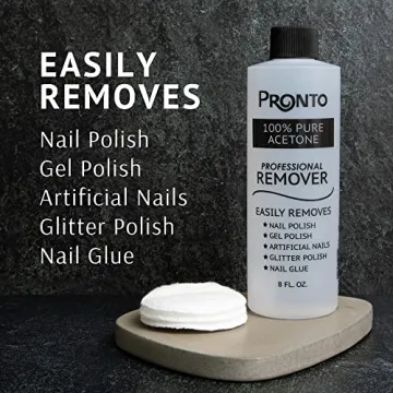 Pronto Pure Acetone Nail Polish Remover for All Nails