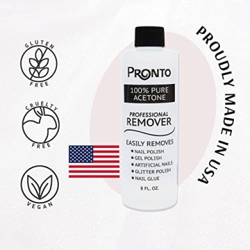 Pronto Pure Acetone Nail Polish Remover for All Nails