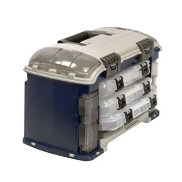 Plano Angled Tackle System with Three Stowaway Boxes