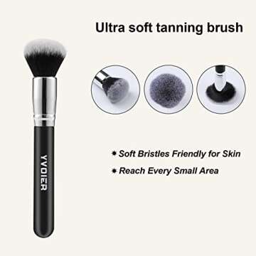 Yvoier Self Tanning Mitt Applicator Kit for Flawless Tan