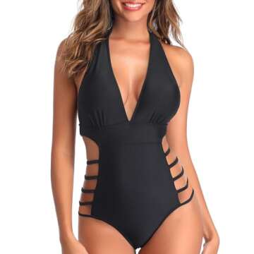 Tempt Me Women's Cutout Monokini Swimsuit for Summer Style