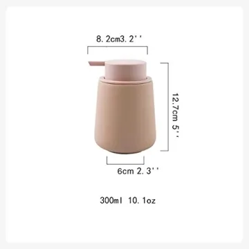 Stylish Ceramic WCN Soap Dispenser for Bathroom Elegance