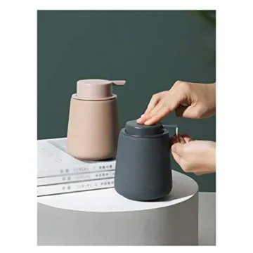 Stylish Ceramic WCN Soap Dispenser for Bathroom Elegance