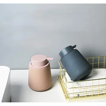 Stylish Ceramic WCN Soap Dispenser for Bathroom Elegance